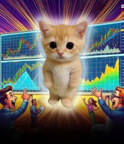 Ruecat to the moon ♥️